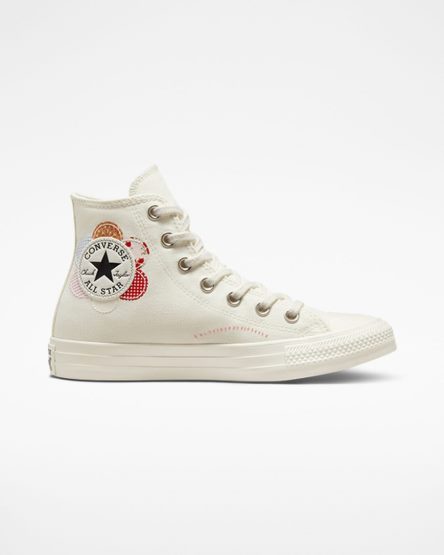 Tenisky Vysoke Converse Chuck Taylor All Star Crafted Patchwork Damske Béžové Oranžové Ruzove Čierne | SK 11GOMY4